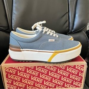 Vans Era Stacked “Canvas Stormy Weather” Blue